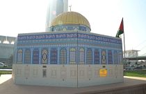 مجسم المسجد الآقصى. 