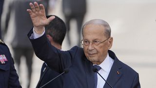 الرئيس اللبناني المنتهية ولايته ميشال عون