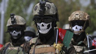 Eski Afganistan ordusu özel kuvvetler askerleri