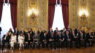 Italy's new government Ministers attend the swearing-in ceremony in Rome, 22 October 2022