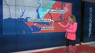 Euronews-Analystin Sasha Vakulina analysiert die Lage an der Südfront in der Ukraine