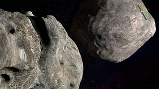 Johns Hopkins APL ve NASA tarafından oluşturulan Asteroit görseli