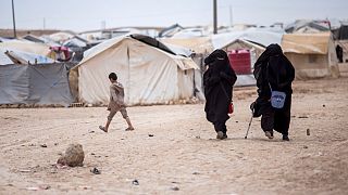 The al-Hol camp in Hasakeh province, Syria, houses some 60,000 refugees.