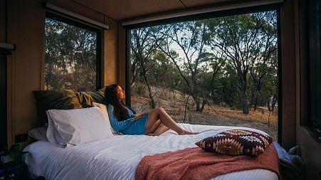 Australian company CABN has teamed up with Intrepid to build 70 remote holiday cabins.