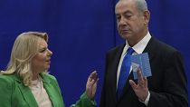 Benjamin Netanyahu e a mulher, Sara