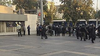 Iráni rendőrök