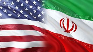 ABD İran bayrakları (arşiv)