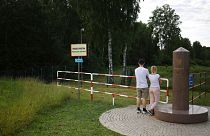 مرز لهستان با منطقه کالینینگراد متعلق به روسیه