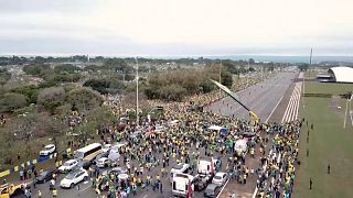 Bolsonaro-Fans protestieren gegen Amtsantritt von Lula da Silva