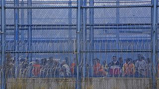 Kρατούμενοι σε αυλή φυλακών μετά από φονική εξέγερση στη Latacunga, Τρίτη, 4 Οκτωβρίου 2022