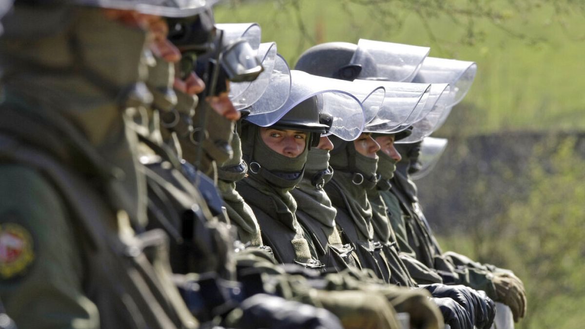 Bosna'da görev yapan EUFOR görev gücü 
