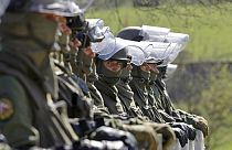 Bosna'da görev yapan EUFOR görev gücü 