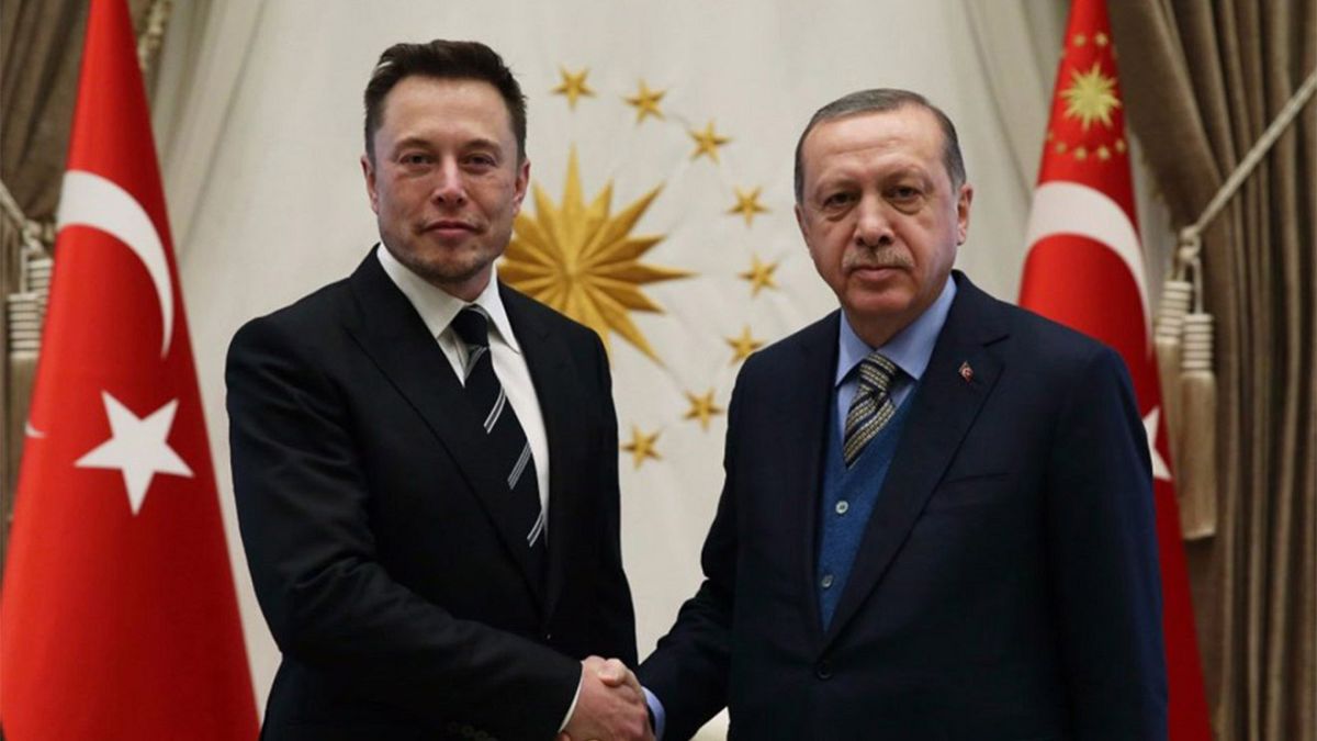 Elon Musk ve Recep Tayyip Erdoğan
