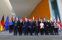 Group photo of the 'Western Balkans' conference at the Chancellery in Berlin, Germany