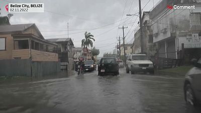 Sturm Lisa trifft Belize
