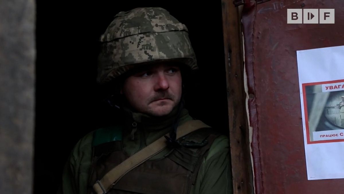 Ukrainischer Soldat im Dokumentarfilm "Freedom On Fire"