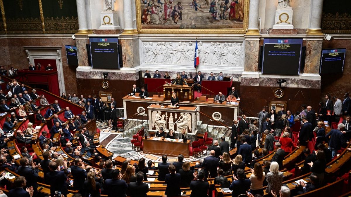 Das Parlament in Paris in Frankreich