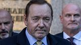 Actor Kevin Spacey leaves US Southern District court of New York Oct 20