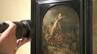 "El levantamiento de la cruz" de Rembrandt, La Haya, Países Bajos 3/22/2022
