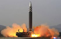 Míssil balístico lançado pela Coreia do Norte