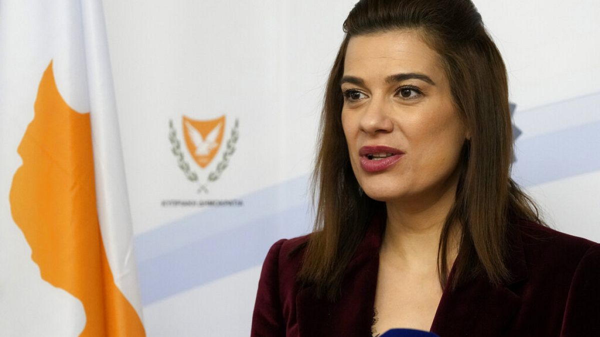 Η υπουργός Ενέργειας της Κύπρου Νατάσα Πηλείδου