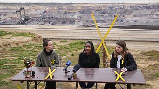 COP27 : la mine de Garzweiler inquiète la Kényane Elizabeth Wathuti