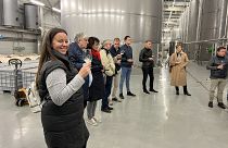 A Tokaj School of Wine Business hallgatói