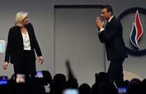 Marine Le Pen ve  Jordan Bardella