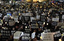 Veillée aux chandelles, Séoul, Corée du Sud, le 5 novembre 2022
