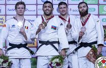 L'Azerbaïdjanais Saeid Mollaei s'est imposé à Bakou en -81 kg, samedi 5 novembre 2022.