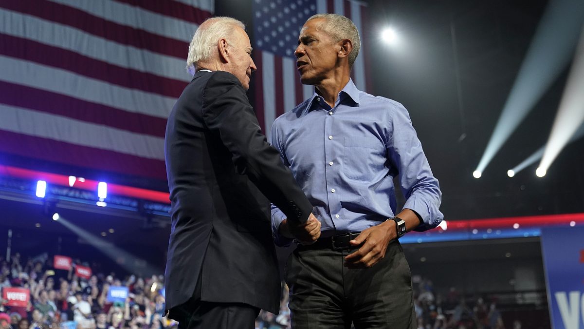 Joe Biden und Barack Obama in Philadelphia