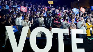 Democrats held a rally in Philadelphia, with former President Barack Obama