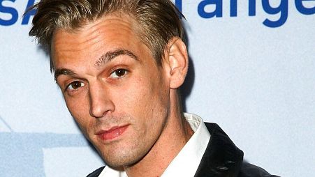Singer Aaron Carter pictured in 2015 in California
