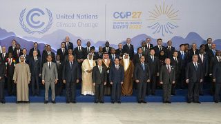 قادة العالم يجتمعون في قمة المناخ COP27 للأمم المتحدة في شرم الشيخ - مصر. 2022/11/05