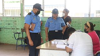 Votación en Nicaragua