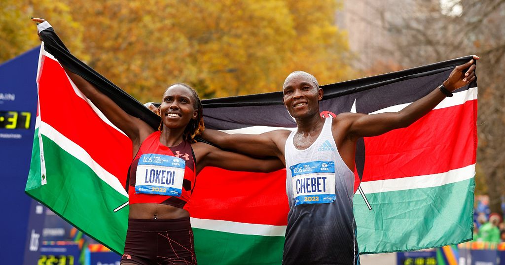 Kenya makes history at the New York Marathon