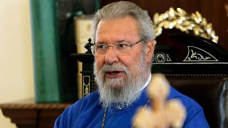Глава греческой православной церкви Кипра архиепископ Хризостомос (сентябрь 2019 г.)