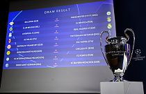 Tirage au sort des huitièmes de finale de la Ligue des Champions au siège de l'UEFA, à Nyon, en Suisse, lundi 7 novembre 2022.