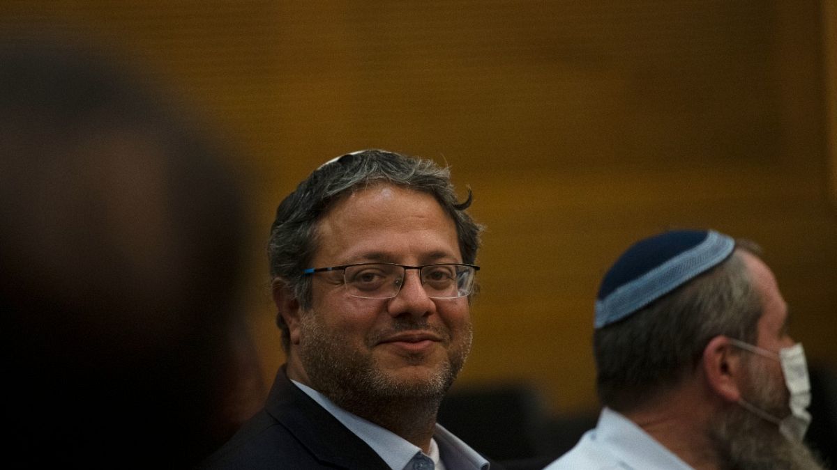 إيتمار بن غفير في جلسة للكنيست الإسرائيلي في القدس. 