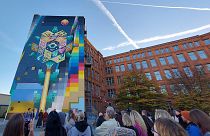 Il murale di Berlino. (6.11.2022)