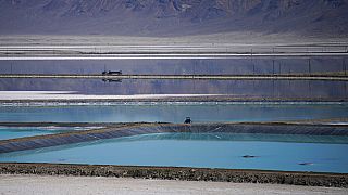 Piscinas de litio en Nevada
