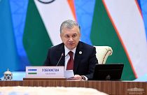 Президент Республики Узбекистан Шавкат Мирзиёев выступил в роли председателя на встрече глав государств Шанхайской организации сотрудничества в Самарканде