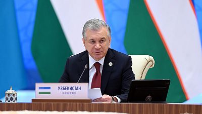Президент Республики Узбекистан Шавкат Мирзиёев выступил в роли председателя на встрече глав государств Шанхайской организации сотрудничества в Самарканде