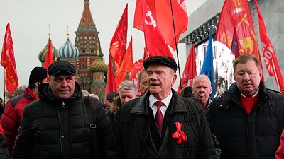 Russian Communist Party leader Gennady Zyuganov