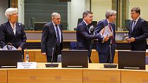 Reunión de los ministros de Economía y Finanzas de la zona euro