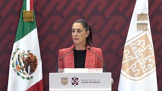 La alcaldesa de la Ciudad de México, Claudia Sheinbaum, 7/11/2022