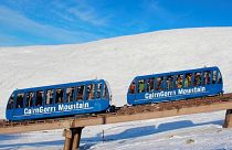 The railway shuttled skiers up the mountain for 17 years, until structural problems forced its closure in 2018.