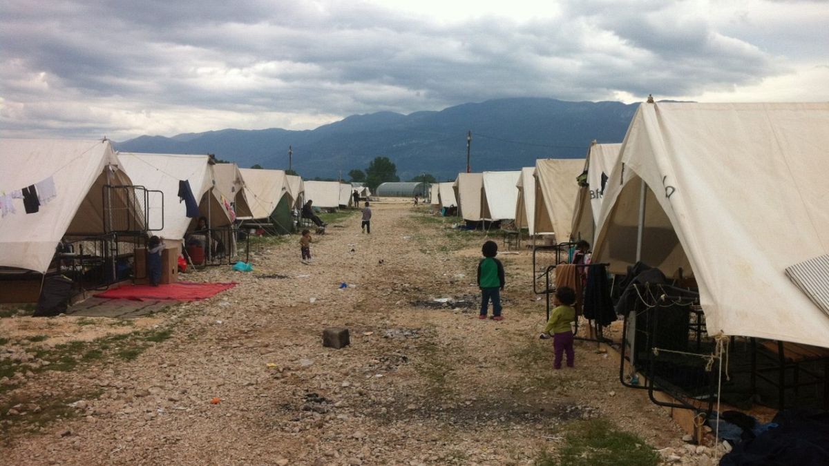 40 days in a Greek refugee camp