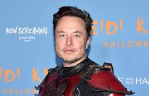 Elon Musk attending Heidi Klum's 21st annual Halloween party in New York City on Oct. 31, 2022.