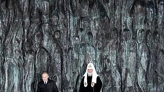 Der russische Präsident Wladimir Putin und der orthodoxe Patriarch Kirill